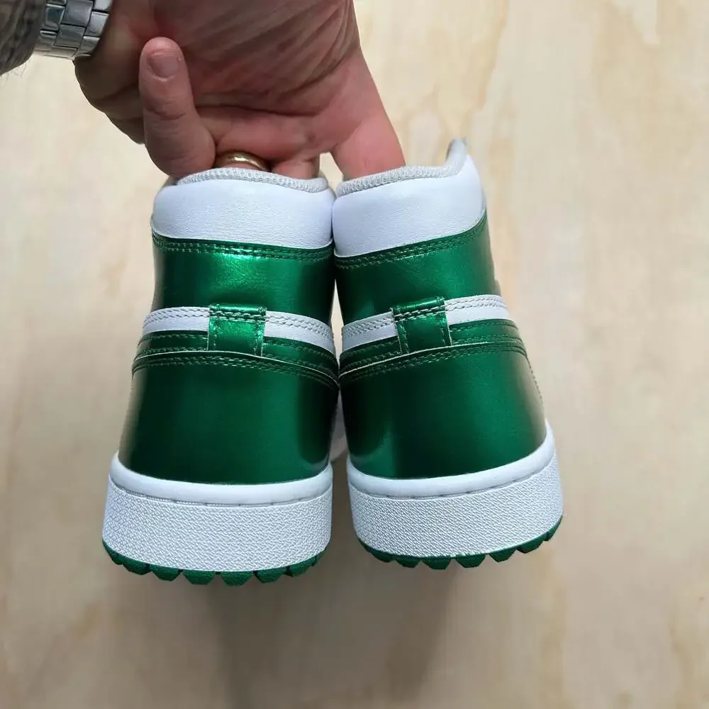 Air Jordan 1 High Golf 'Metallic Green' Shoes - DQ0660-130